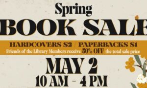 Spring book Sale