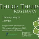 Third Thursday Rosemary