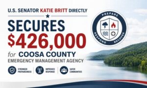 U.S. Senator Katie Britt Directly Secures $426,000 for Coosa County Emergency Management Agency