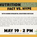 nutrition fact from fiction