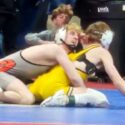 Jeremy ‘Ryan’ Lambert wins the 120-pound championship final against in a 15-2 major decision on Feb. 14 in Huntsville’s Von Braun Center. (Photo by Joe Medley/East Alabama Sports Today)