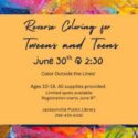 Reverse Coloring for TeensTweens