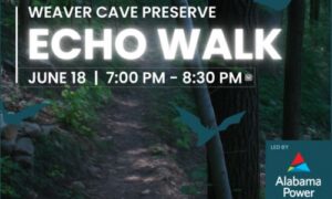 Upcoming event at Weaver Cave Preserve