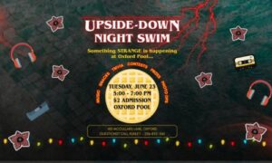 upside-down night swim