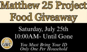Food Giveaway