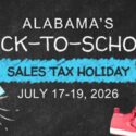 Sales Tax Holiday Set for July 17-19