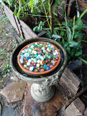 Country Cottage Garden Art