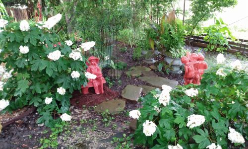 Country Cottage Garden Art