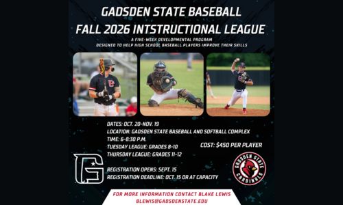 Gadsden State Baseball League
