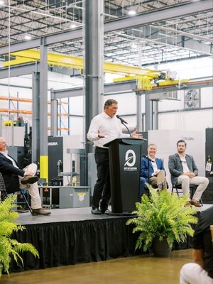 Ribbon Cutting Ceremony for Associated Metalcast