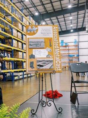 Ribbon Cutting Ceremony for Associated Metalcast