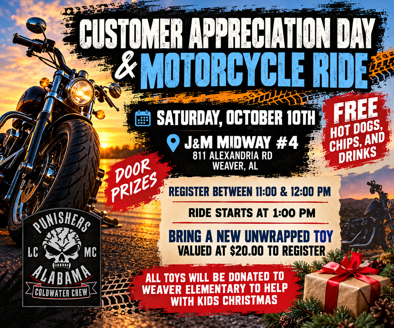 Customer Appreciation Day & Motorcycle Ride