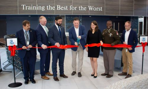 FEMA's Center for Domestic Preparedness officially opened its new student training center in Anniston
