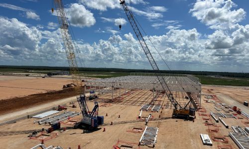 FabArc Steel Supply Completes Steel Structure for Solar Cell Fab in Texas