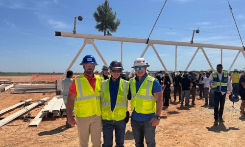 FabArc Steel Supply Completes Steel Structure for Solar Cell Fab in Texas