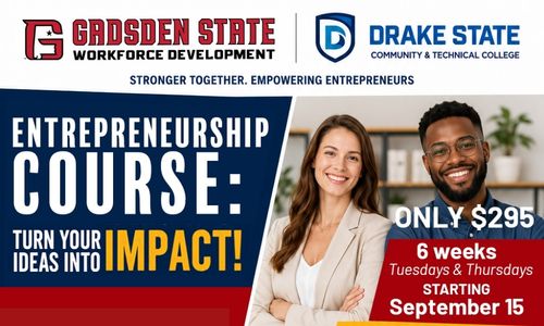 Gadsden State, Drake State partner to offer Entrepreneurship Fundamentals course
