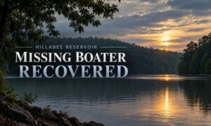 Missing Boater Recovered -- Hillabee Reservoir Calhoun County