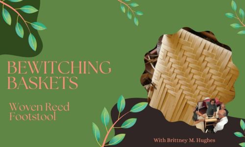 Woven Reed Footstool Workshop
