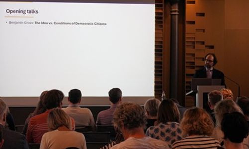 Dr. Benjamin Gross participates in international civic education conference in Germany